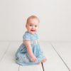 smiling baby girl at huntingdon baby photographer